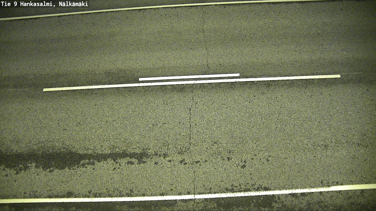 Weather Camera Image Väg 9 Hankasalmi, Nälkämäki, Hankasalmi, Keski-Suomi