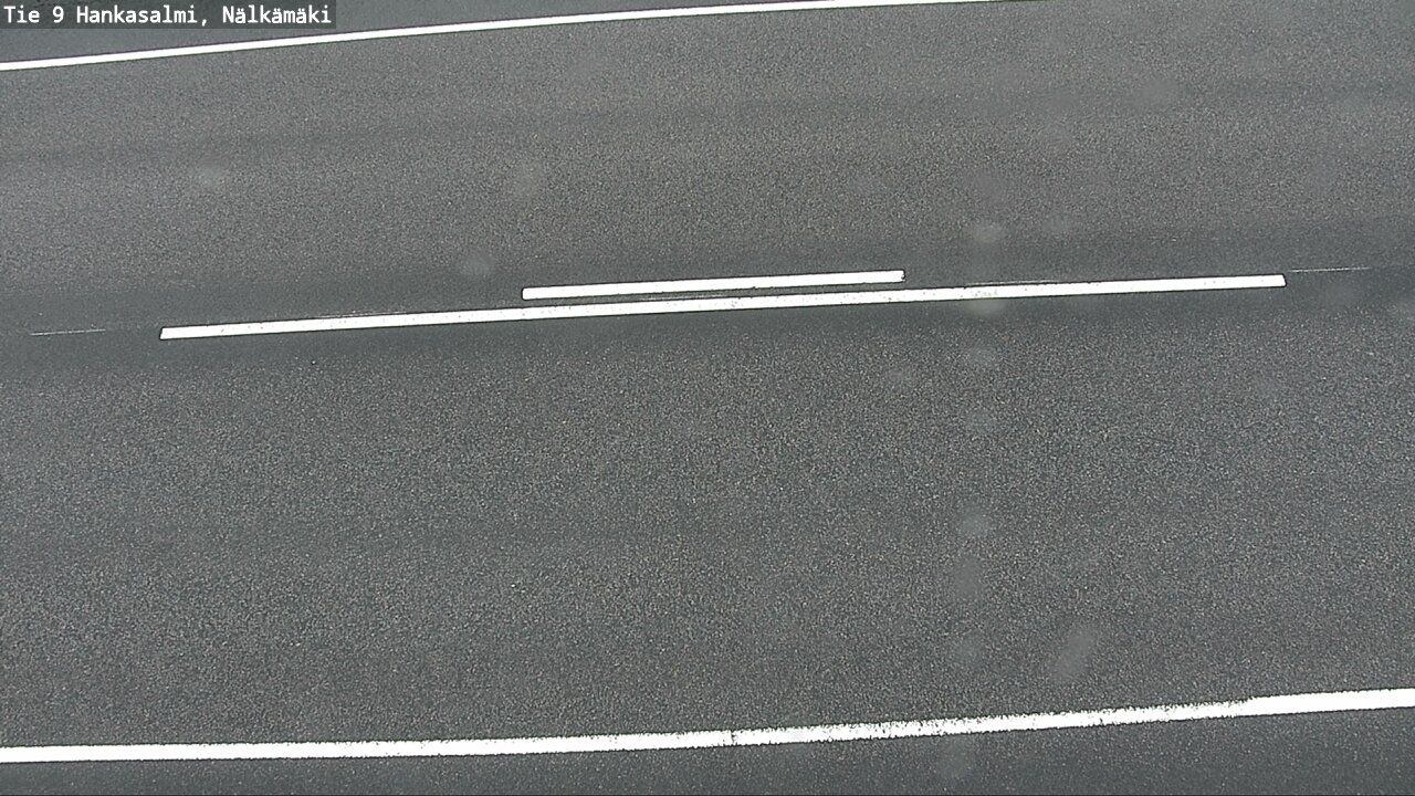 Weather Camera Image Väg 9 Hankasalmi, Nälkämäki, Hankasalmi, Keski-Suomi