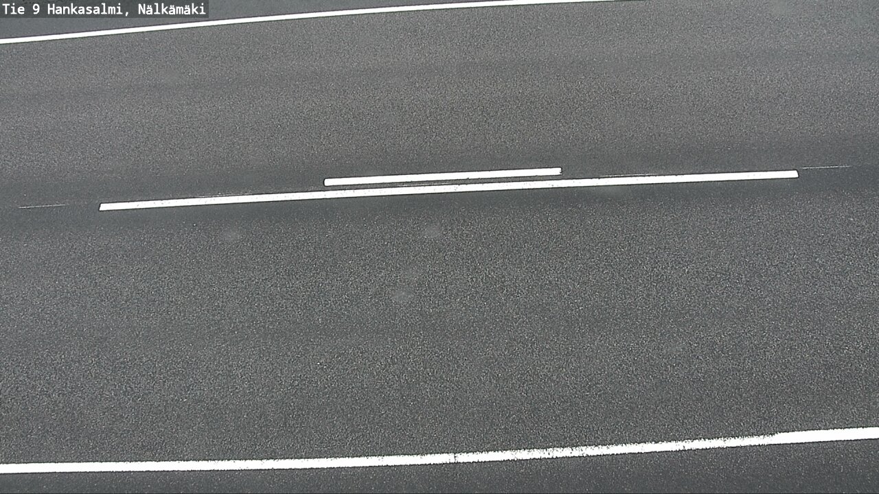 Weather Camera Image Väg 9 Hankasalmi, Nälkämäki, Hankasalmi, Keski-Suomi