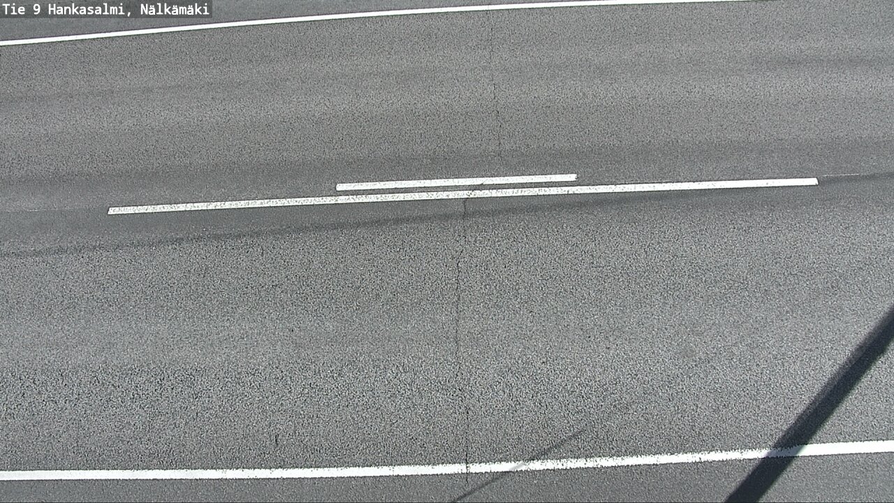 Weather Camera Image Väg 9 Hankasalmi, Nälkämäki, Hankasalmi, Keski-Suomi