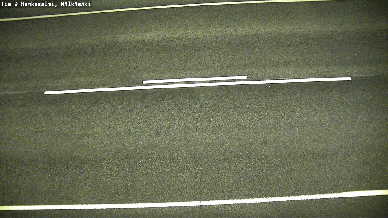 Weather Camera Image Väg 9 Hankasalmi, Nälkämäki, Hankasalmi, Keski-Suomi