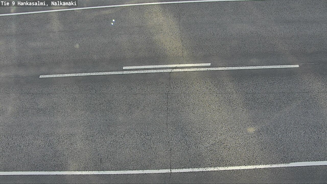 Weather Camera Image Väg 9 Hankasalmi, Nälkämäki, Hankasalmi, Keski-Suomi