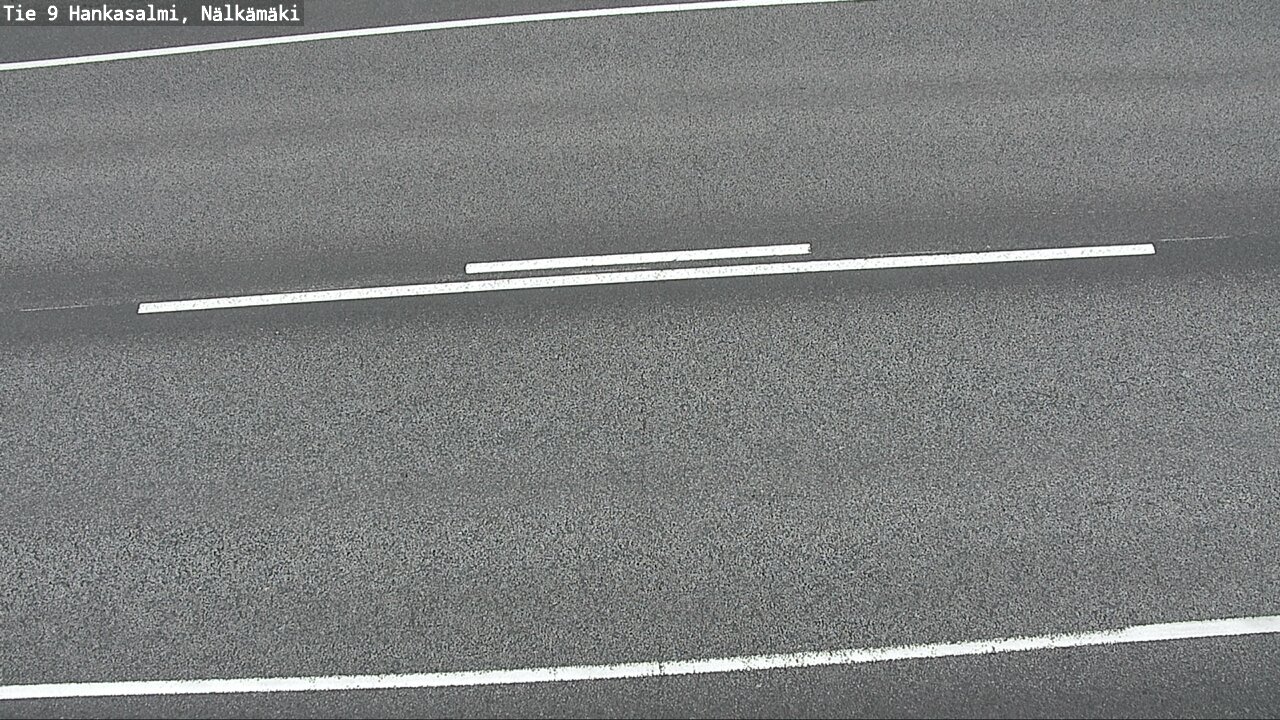 Weather Camera Image Väg 9 Hankasalmi, Nälkämäki, Hankasalmi, Keski-Suomi
