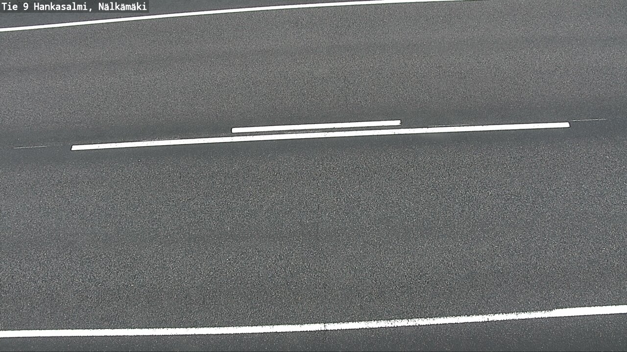 Weather Camera Image Väg 9 Hankasalmi, Nälkämäki, Hankasalmi, Keski-Suomi