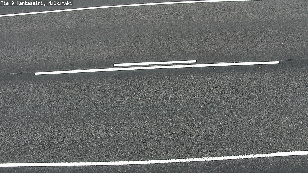 Weather Camera Image Väg 9 Hankasalmi, Nälkämäki, Hankasalmi, Keski-Suomi