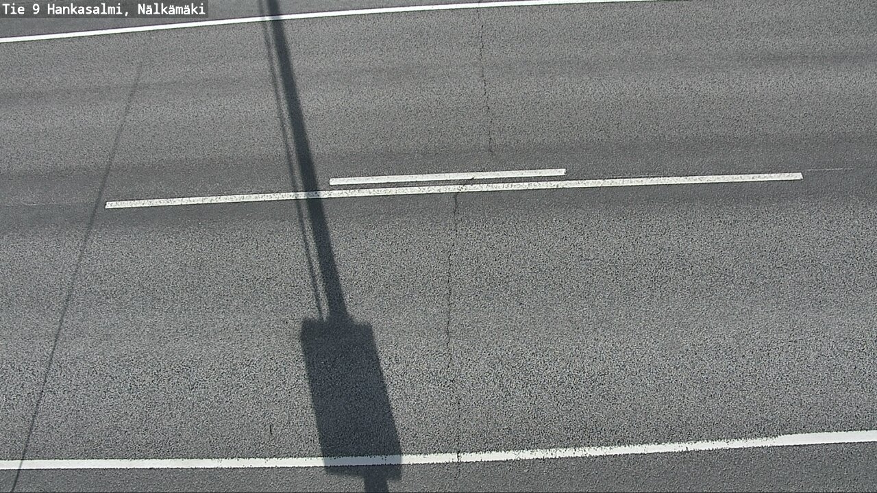 Weather Camera Image Väg 9 Hankasalmi, Nälkämäki, Hankasalmi, Keski-Suomi