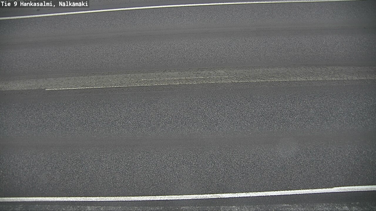 Weather Camera Image Väg 9 Hankasalmi, Nälkämäki, Hankasalmi, Keski-Suomi