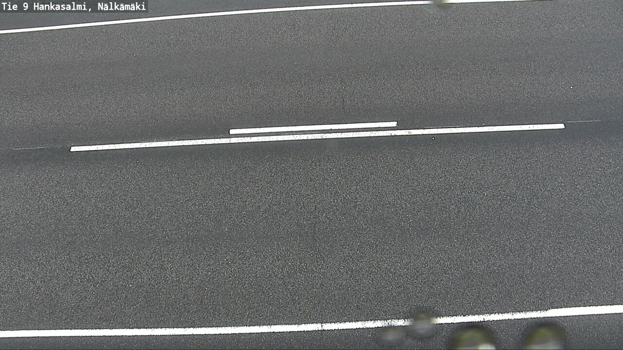 Weather Camera Image Väg 9 Hankasalmi, Nälkämäki, Hankasalmi, Keski-Suomi
