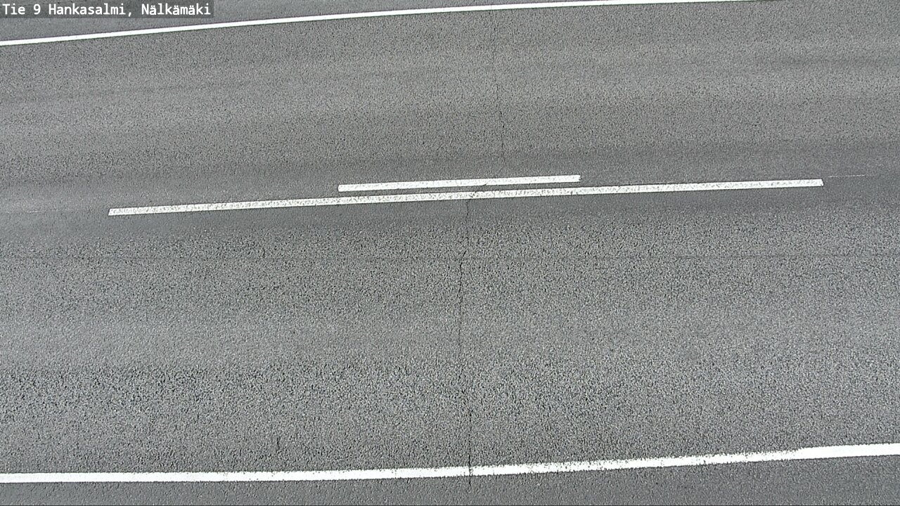 Weather Camera Image Väg 9 Hankasalmi, Nälkämäki, Hankasalmi, Keski-Suomi