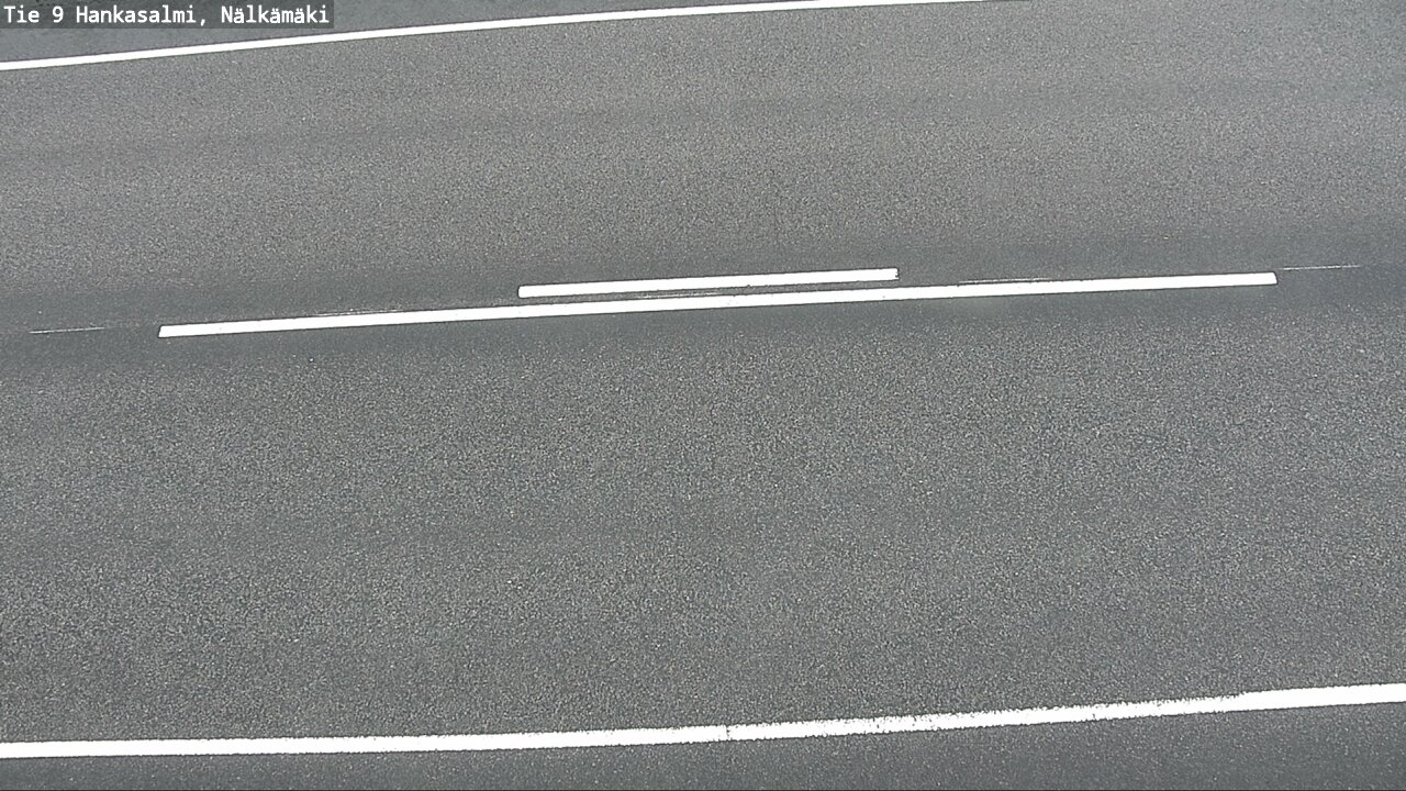 Weather Camera Image Väg 9 Hankasalmi, Nälkämäki, Hankasalmi, Keski-Suomi