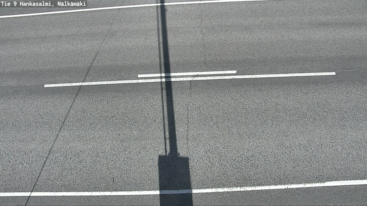 Weather Camera Image Väg 9 Hankasalmi, Nälkämäki, Hankasalmi, Keski-Suomi