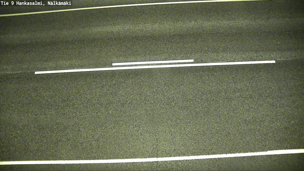 Weather Camera Image Väg 9 Hankasalmi, Nälkämäki, Hankasalmi, Keski-Suomi