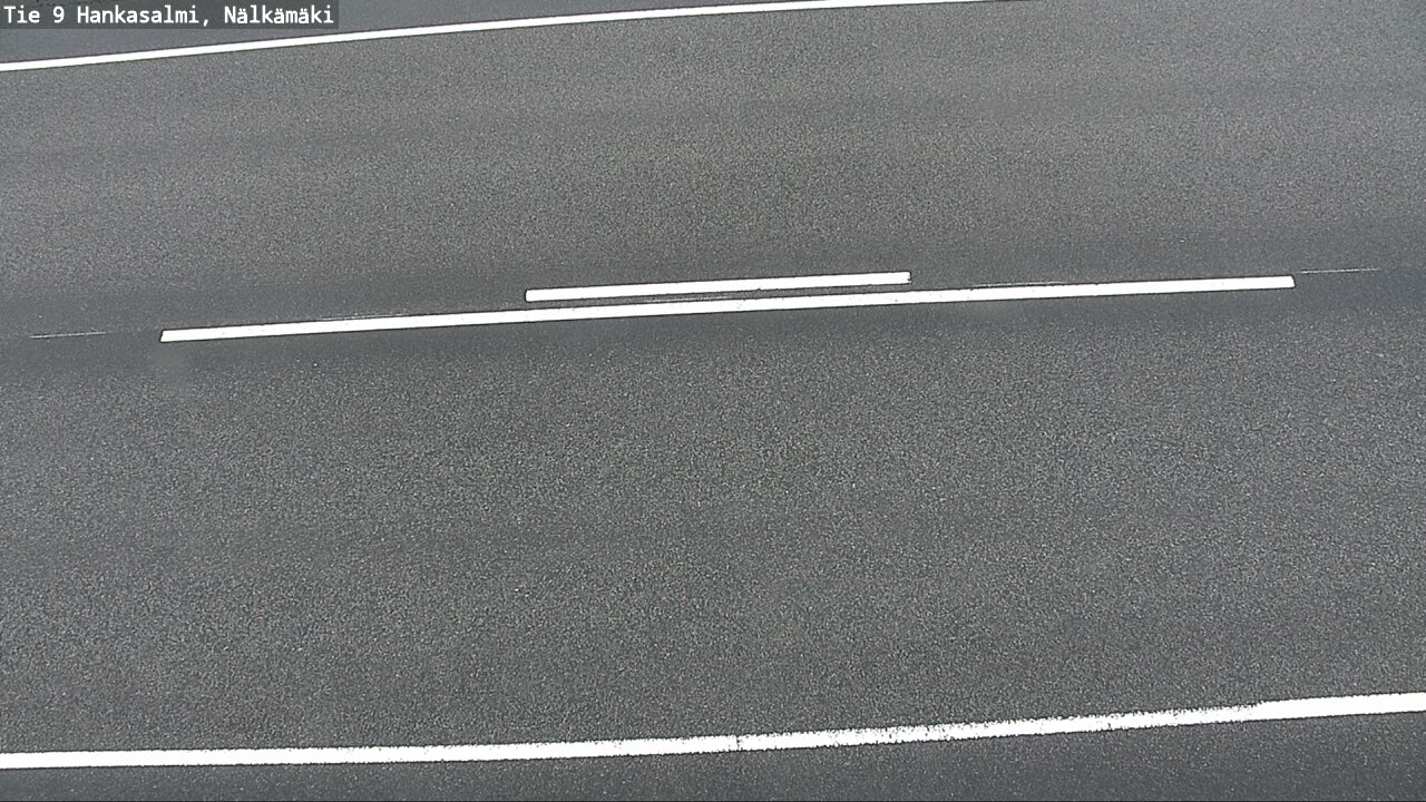 Weather Camera Image Väg 9 Hankasalmi, Nälkämäki, Hankasalmi, Keski-Suomi