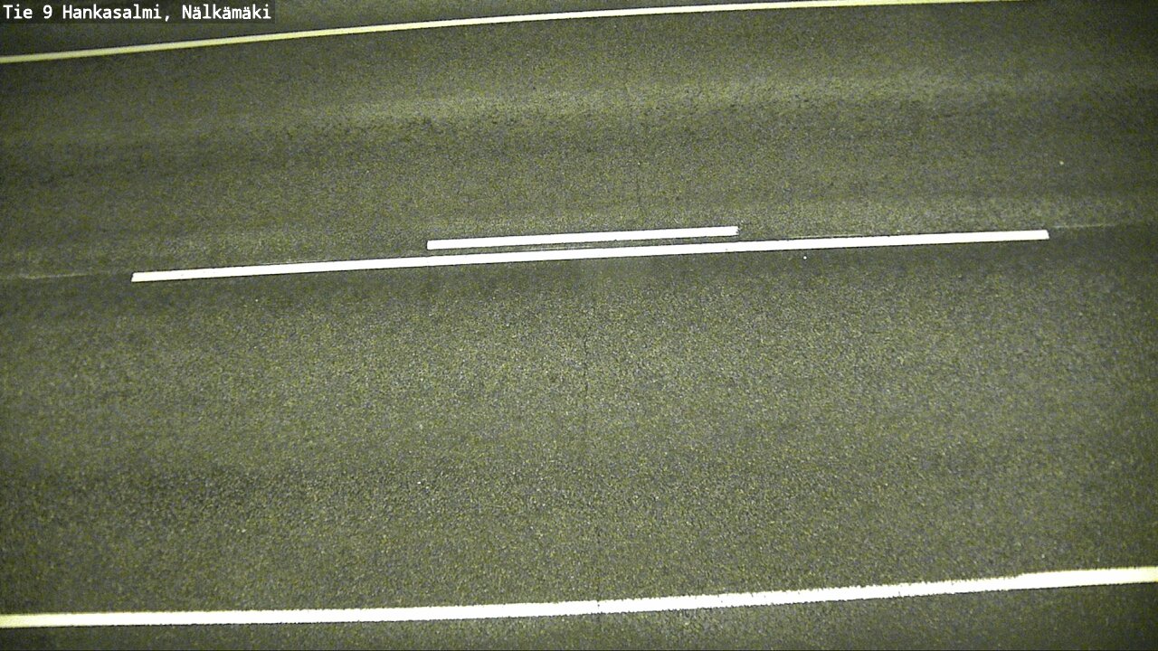Weather Camera Image Väg 9 Hankasalmi, Nälkämäki, Hankasalmi, Keski-Suomi