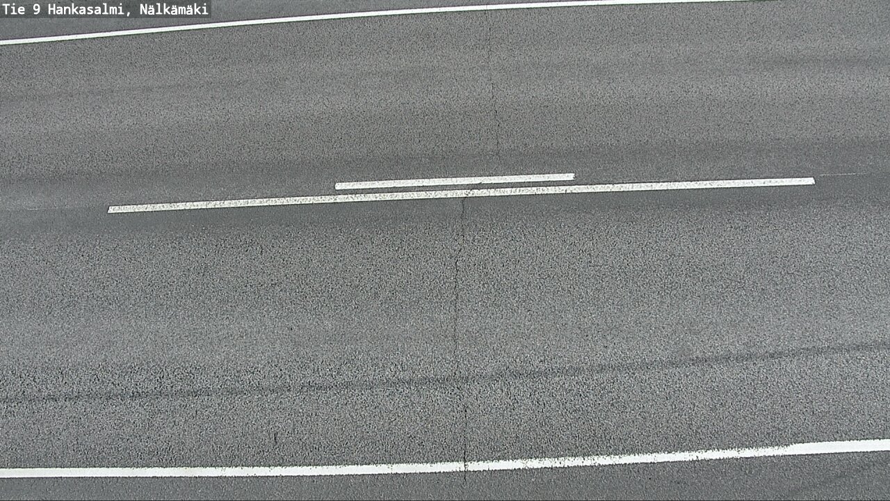 Weather Camera Image Väg 9 Hankasalmi, Nälkämäki, Hankasalmi, Keski-Suomi