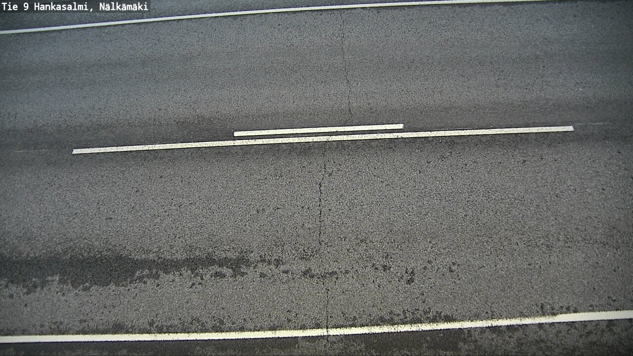 Weather Camera Image Väg 9 Hankasalmi, Nälkämäki, Hankasalmi, Keski-Suomi