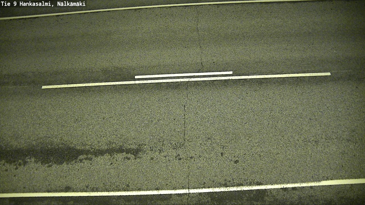 Weather Camera Image Väg 9 Hankasalmi, Nälkämäki, Hankasalmi, Keski-Suomi