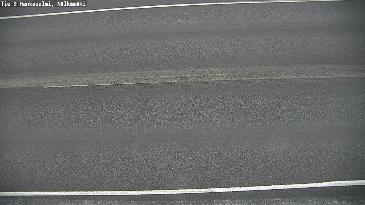 Weather Camera Image Väg 9 Hankasalmi, Nälkämäki, Hankasalmi, Keski-Suomi