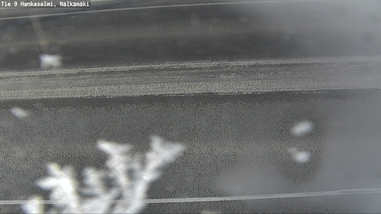 Weather Camera Image Väg 9 Hankasalmi, Nälkämäki, Hankasalmi, Keski-Suomi