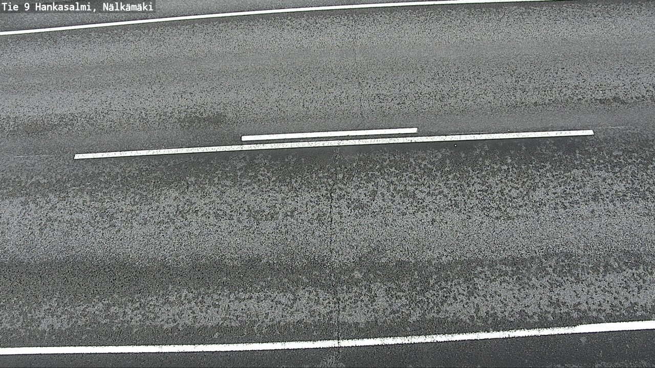Weather Camera Image Väg 9 Hankasalmi, Nälkämäki, Hankasalmi, Keski-Suomi