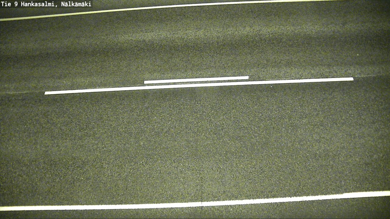Weather Camera Image Väg 9 Hankasalmi, Nälkämäki, Hankasalmi, Keski-Suomi