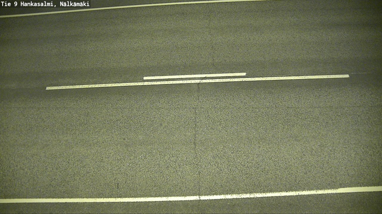 Weather Camera Image Väg 9 Hankasalmi, Nälkämäki, Hankasalmi, Keski-Suomi