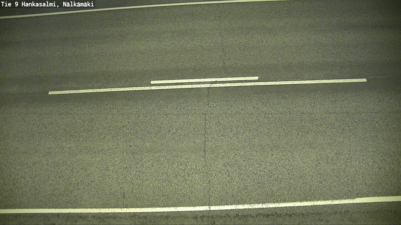 Weather Camera Image Väg 9 Hankasalmi, Nälkämäki, Hankasalmi, Keski-Suomi