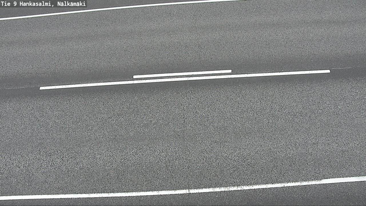 Weather Camera Image Väg 9 Hankasalmi, Nälkämäki, Hankasalmi, Keski-Suomi