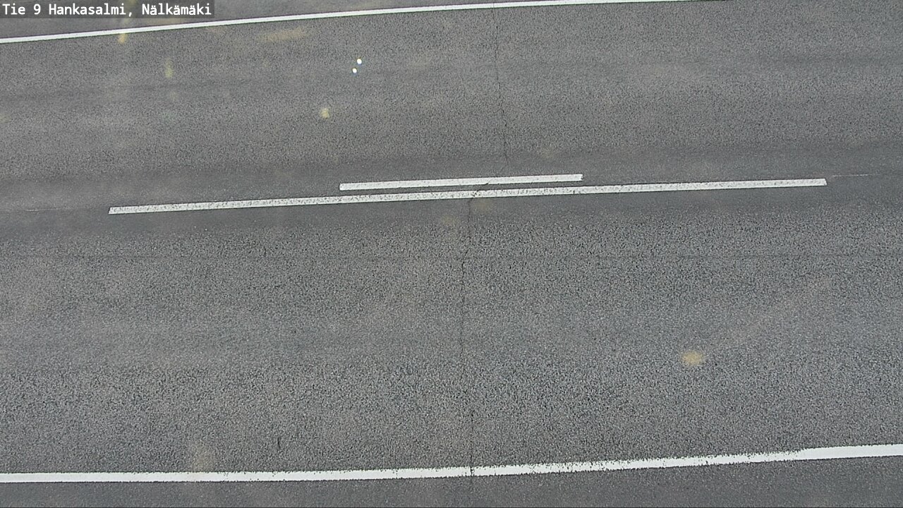 Weather Camera Image Väg 9 Hankasalmi, Nälkämäki, Hankasalmi, Keski-Suomi