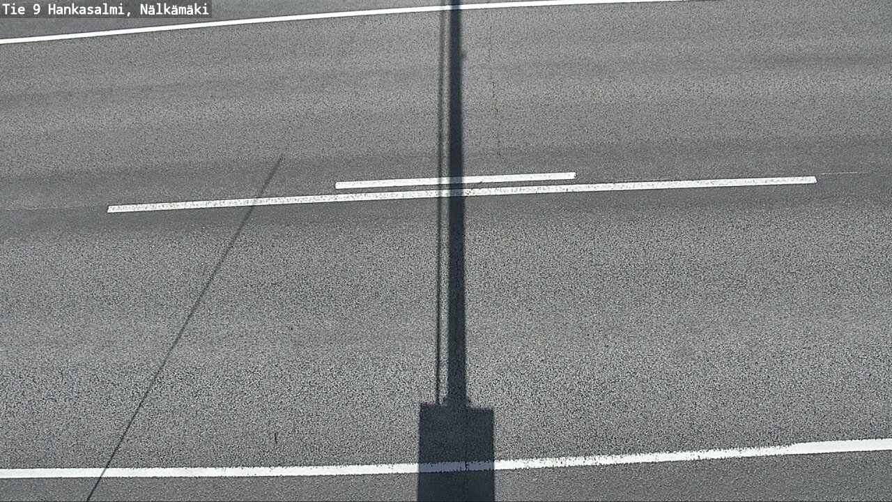 Weather Camera Image Väg 9 Hankasalmi, Nälkämäki, Hankasalmi, Keski-Suomi