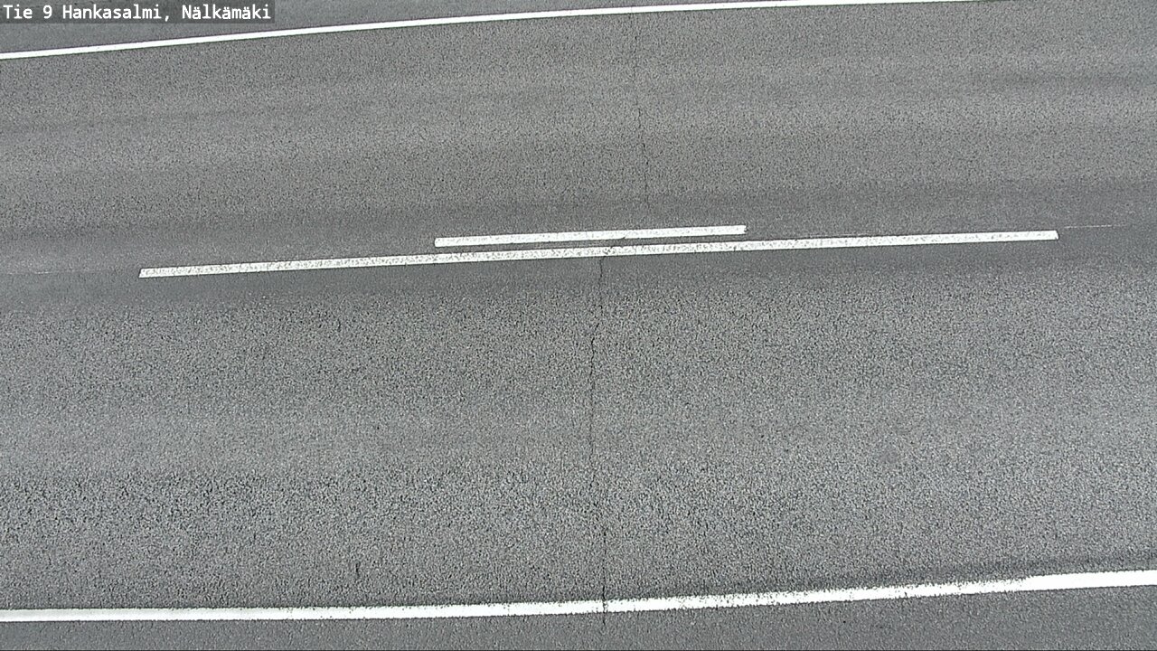 Weather Camera Image Väg 9 Hankasalmi, Nälkämäki, Hankasalmi, Keski-Suomi