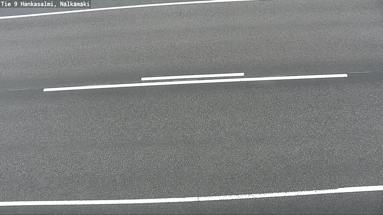 Weather Camera Image Väg 9 Hankasalmi, Nälkämäki, Hankasalmi, Keski-Suomi