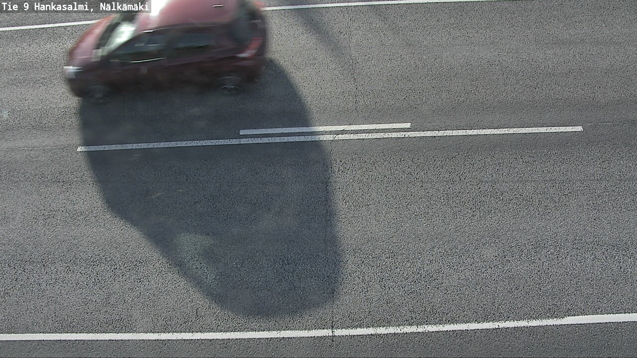 Weather Camera Image Väg 9 Hankasalmi, Nälkämäki, Hankasalmi, Keski-Suomi