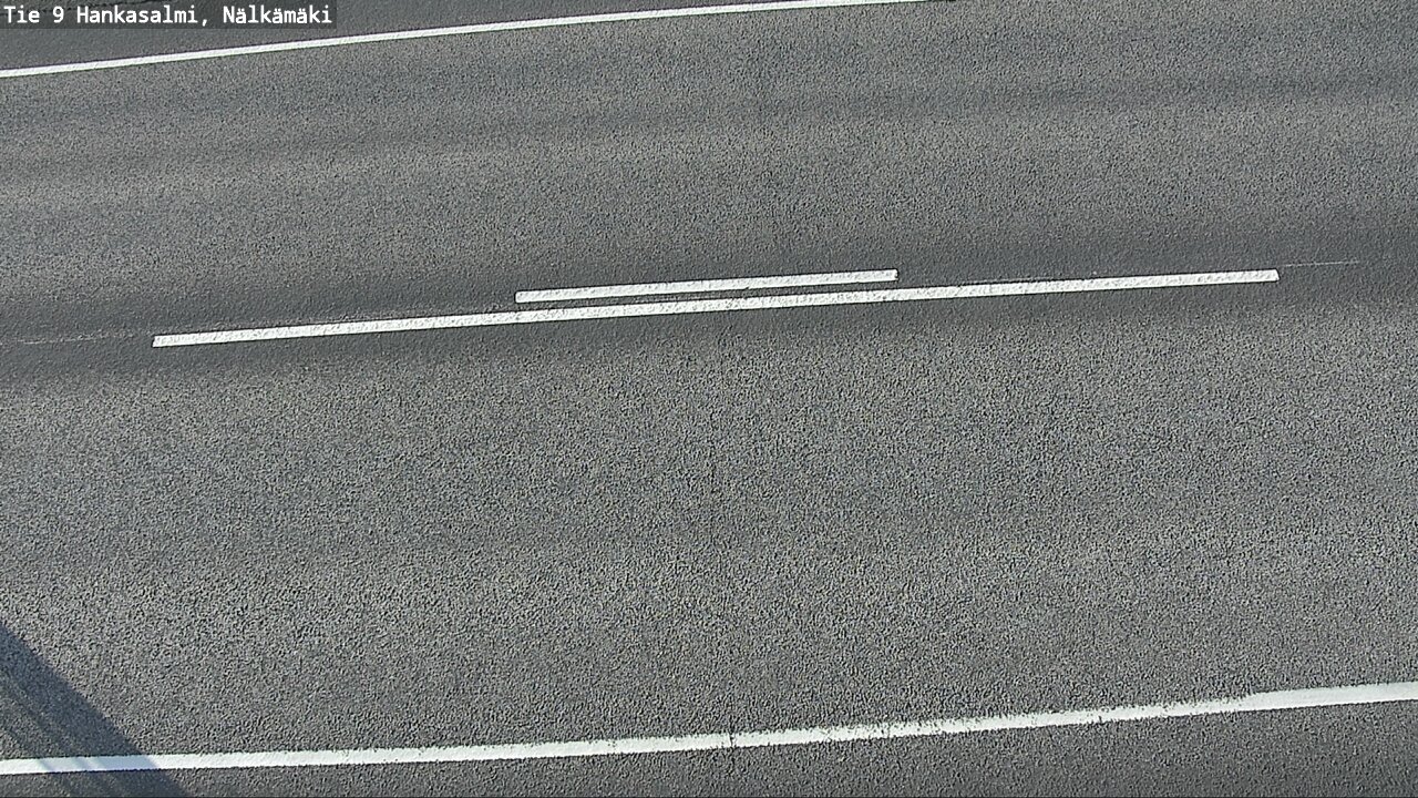 Weather Camera Image Väg 9 Hankasalmi, Nälkämäki, Hankasalmi, Keski-Suomi