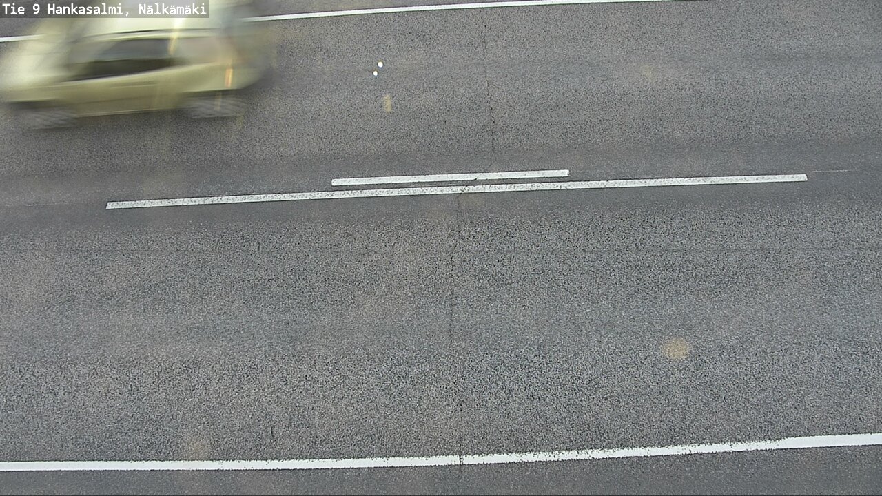 Weather Camera Image Väg 9 Hankasalmi, Nälkämäki, Hankasalmi, Keski-Suomi