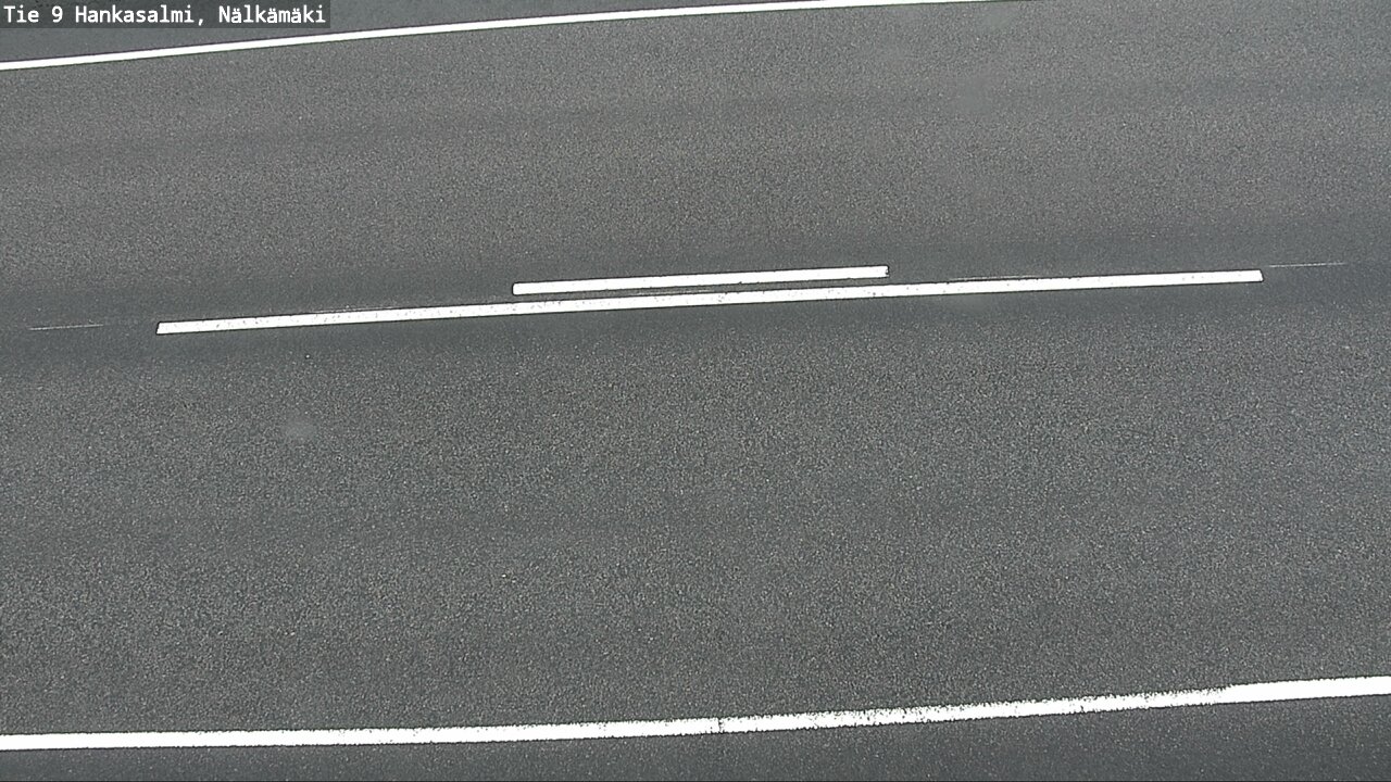 Weather Camera Image Väg 9 Hankasalmi, Nälkämäki, Hankasalmi, Keski-Suomi
