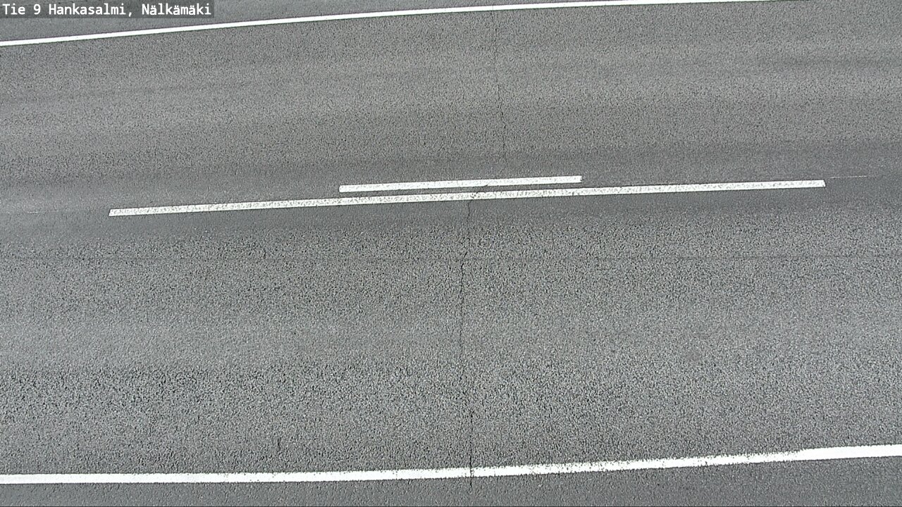 Weather Camera Image Väg 9 Hankasalmi, Nälkämäki, Hankasalmi, Keski-Suomi