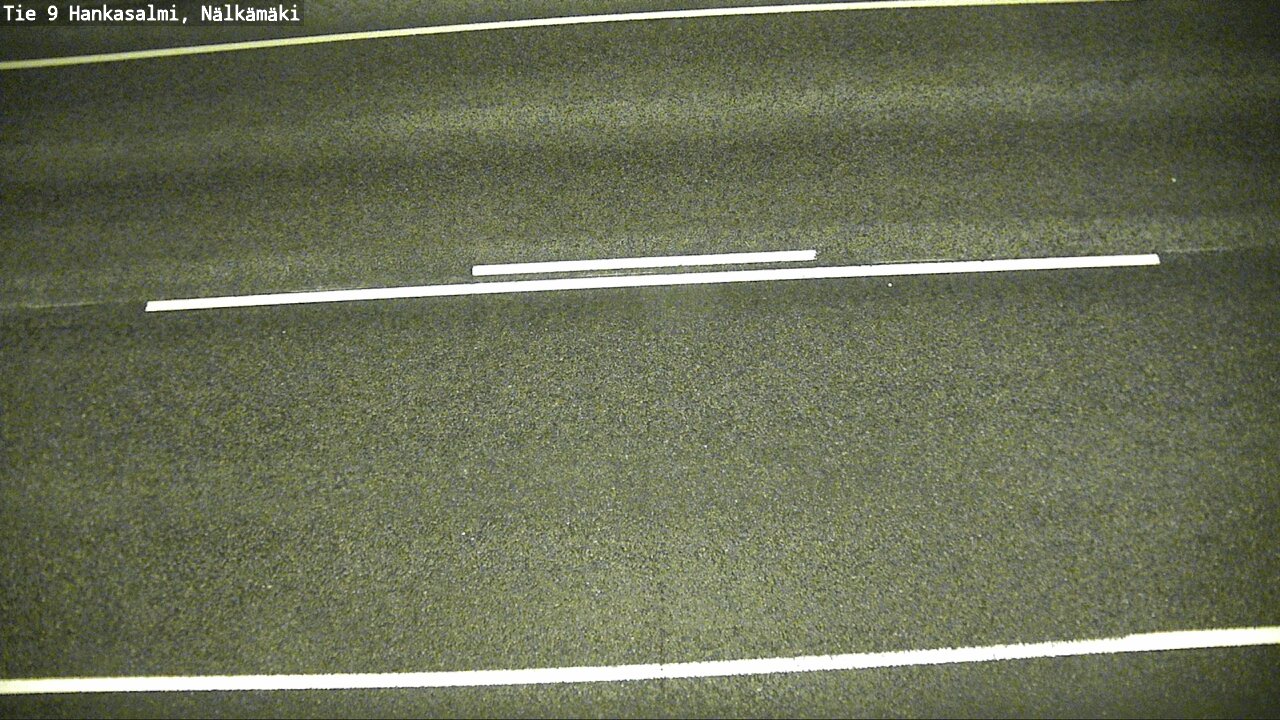 Weather Camera Image Väg 9 Hankasalmi, Nälkämäki, Hankasalmi, Keski-Suomi