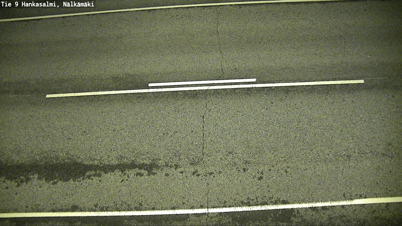 Weather Camera Image Väg 9 Hankasalmi, Nälkämäki, Hankasalmi, Keski-Suomi