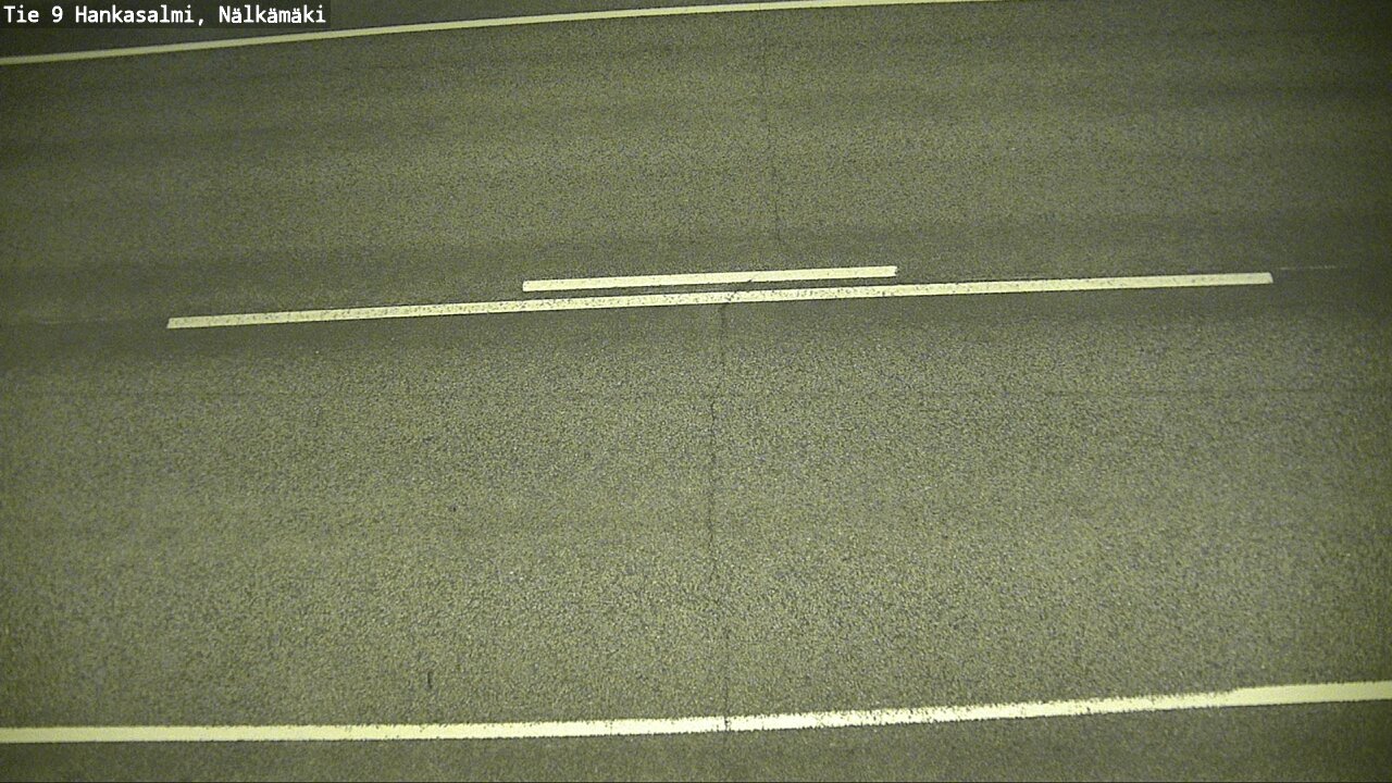 Weather Camera Image Väg 9 Hankasalmi, Nälkämäki, Hankasalmi, Keski-Suomi