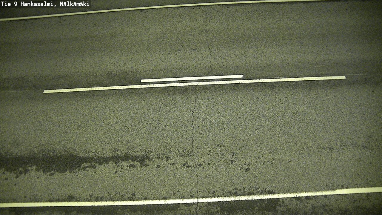 Weather Camera Image Väg 9 Hankasalmi, Nälkämäki, Hankasalmi, Keski-Suomi