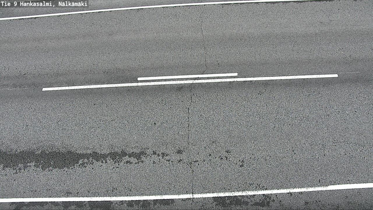 Weather Camera Image Väg 9 Hankasalmi, Nälkämäki, Hankasalmi, Keski-Suomi