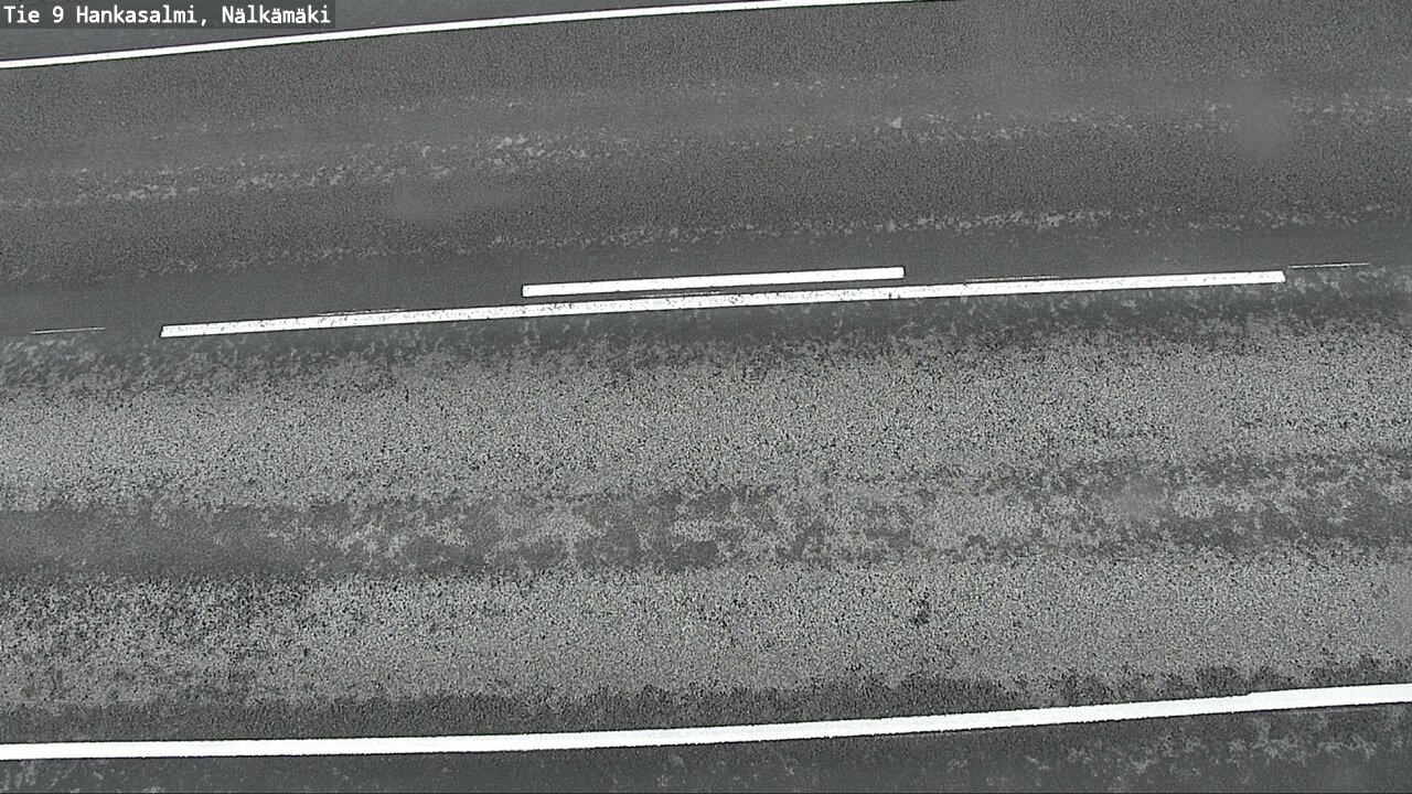 Weather Camera Image Väg 9 Hankasalmi, Nälkämäki, Hankasalmi, Keski-Suomi
