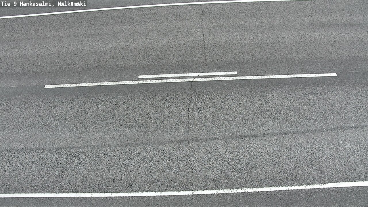Weather Camera Image Väg 9 Hankasalmi, Nälkämäki, Hankasalmi, Keski-Suomi
