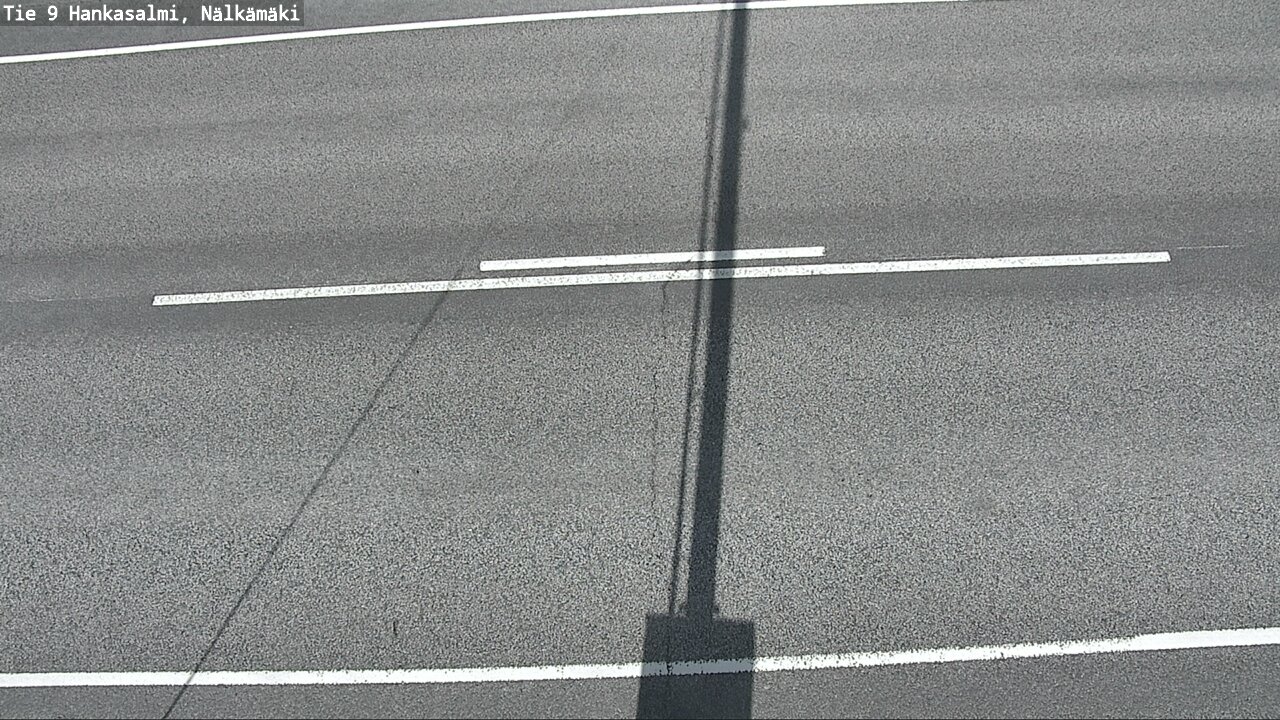 Weather Camera Image Väg 9 Hankasalmi, Nälkämäki, Hankasalmi, Keski-Suomi