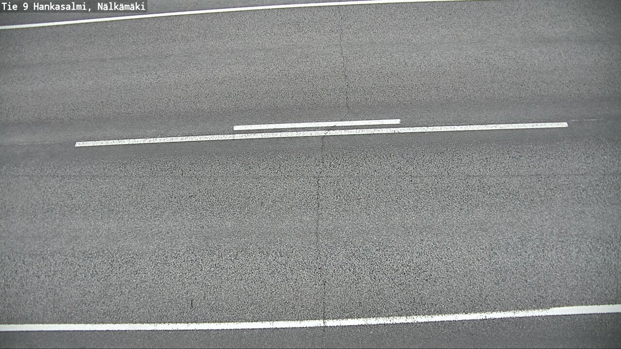 Weather Camera Image Väg 9 Hankasalmi, Nälkämäki, Hankasalmi, Keski-Suomi