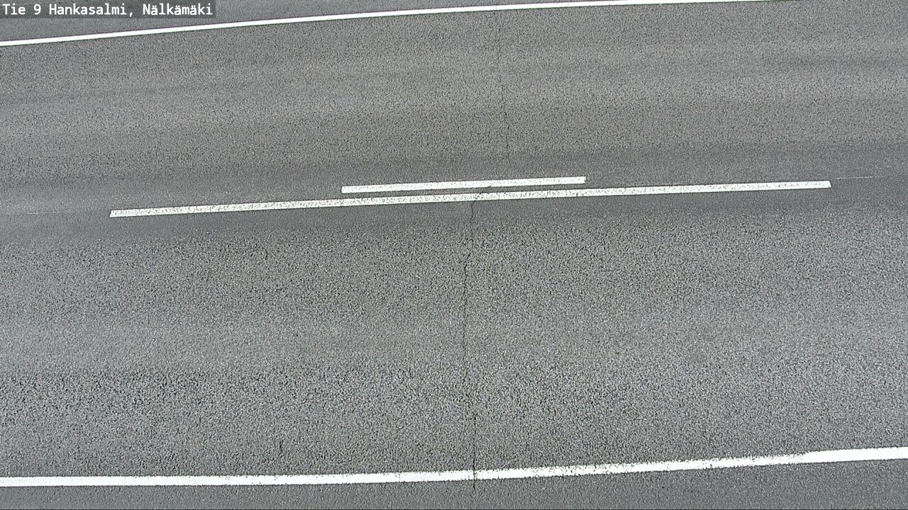 Weather Camera Image Väg 9 Hankasalmi, Nälkämäki, Hankasalmi, Keski-Suomi