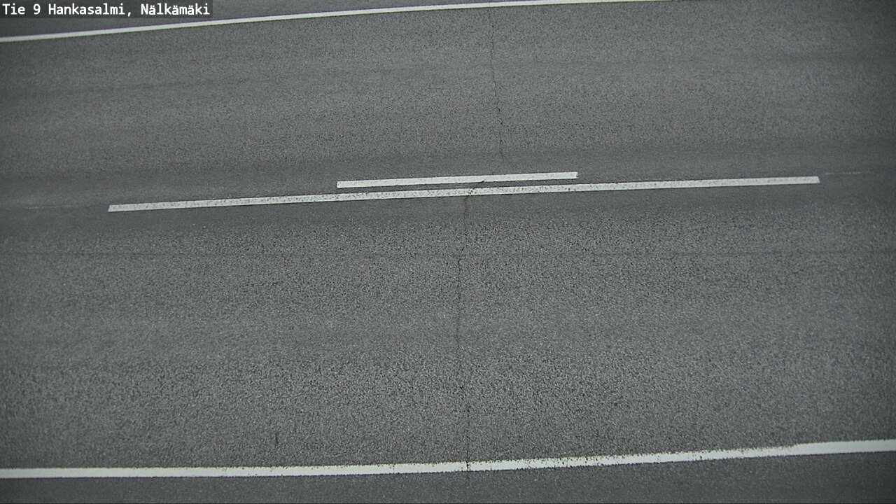 Weather Camera Image Väg 9 Hankasalmi, Nälkämäki, Hankasalmi, Keski-Suomi