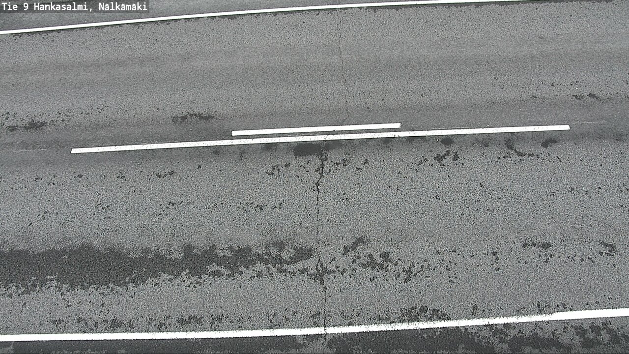 Weather Camera Image Väg 9 Hankasalmi, Nälkämäki, Hankasalmi, Keski-Suomi