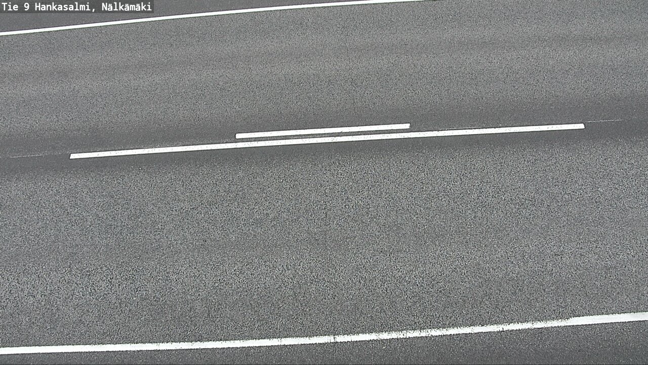 Weather Camera Image Väg 9 Hankasalmi, Nälkämäki, Hankasalmi, Keski-Suomi